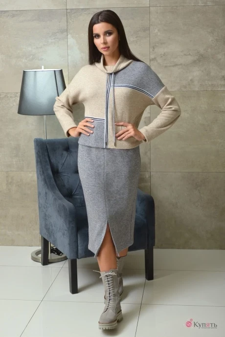 Юбочный костюм Галеан-стиль 780/1 #1