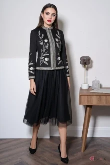 Костюм с платьем ЮРС 21-453