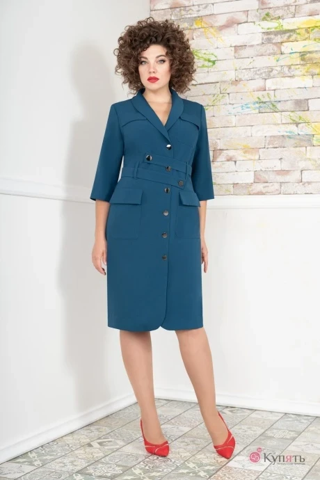 Платье Avanti 1096-5 бирюза #1