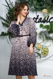 Платье Anastasia 558 с ремнём