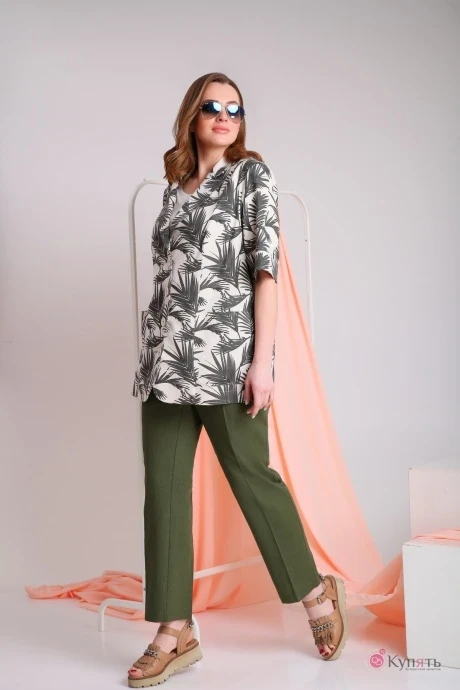 Брючный костюм Ивелта Плюс 3619 #1