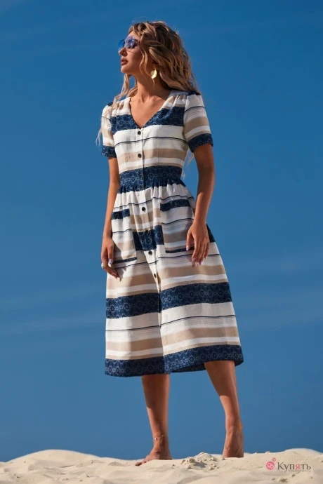 Платье Golden Valley 4765 синий #1