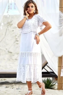 Платье Vittoria Queen 12573 Молочный