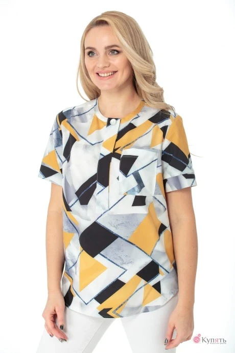 Блузка MODEMA 439/3 мультиколор #1