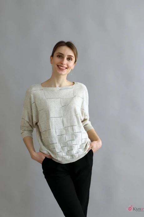 Джемпер (кофта) Romgil T3385 светло-бежевый #1