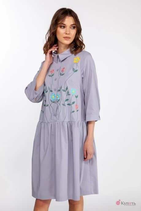 Платье ELLETTO 1828 лавандовый #1