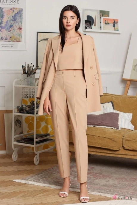 Брючный костюм УТИЛЬ AURA of the day 9009 костюм жакет топ и брюки тройка #1