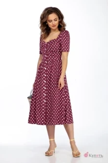 Платье DilanaVIP 1719/3 бордо