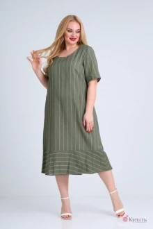 Платье Mamma Moda 680 хаки
