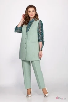 Брючный костюм ЛаКона 1214 мятный