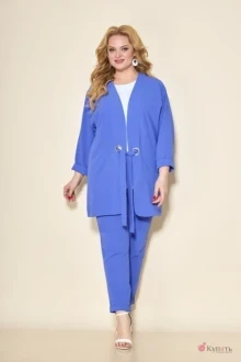 Брючный костюм Багряница 5031 василек