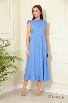 Платье *Распродажа Andrea Fashion AF-133/11 Василёк