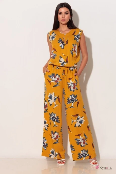 Комбинезон Кокетка и К 859 горчичный #1