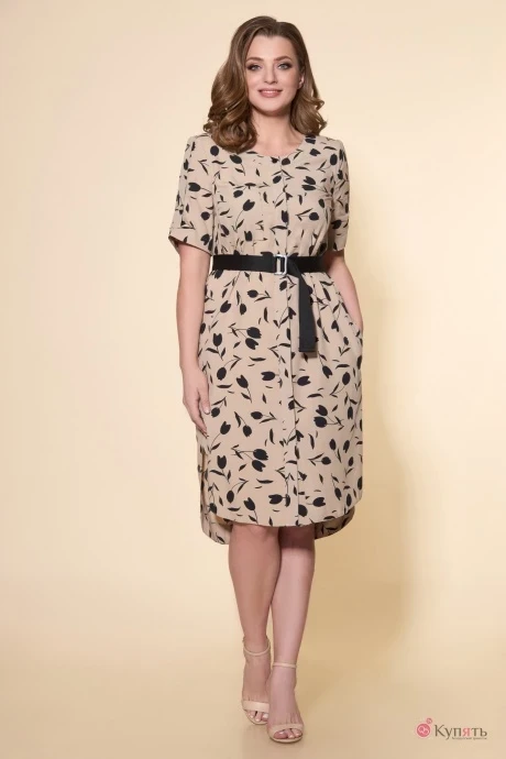 Платье Дали 5503 беж #1