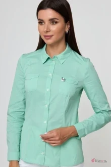 Рубашка Anelli 530 бирюза