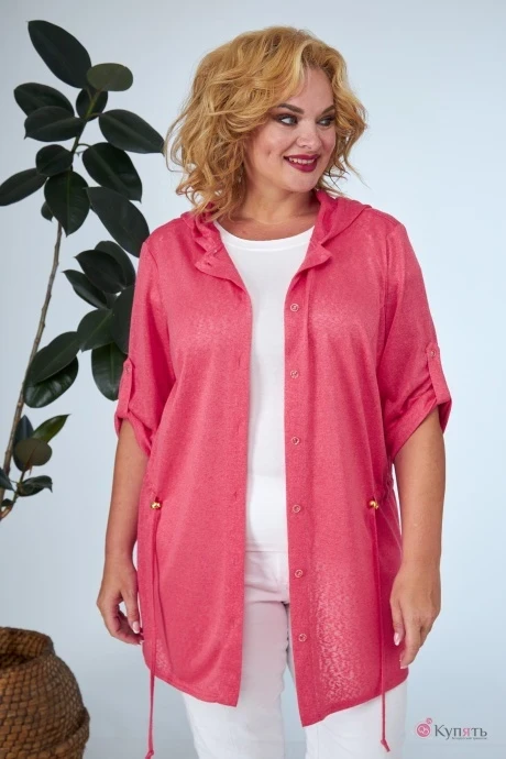 Блузка Anastasia 663 коралл #1
