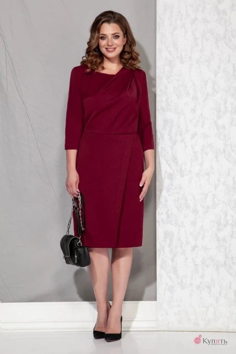 Платье Beautiful&Free 3043 марсала #1