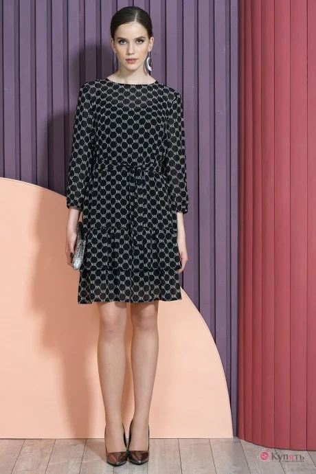 Платье ALANI COLLECTION 1466 василек #1