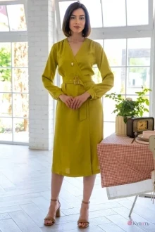 Платье Ivera Collection 1006 оливковый