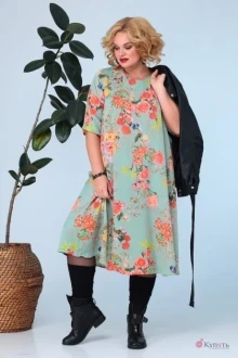 Платье Anastasia 612 светло-зелёный