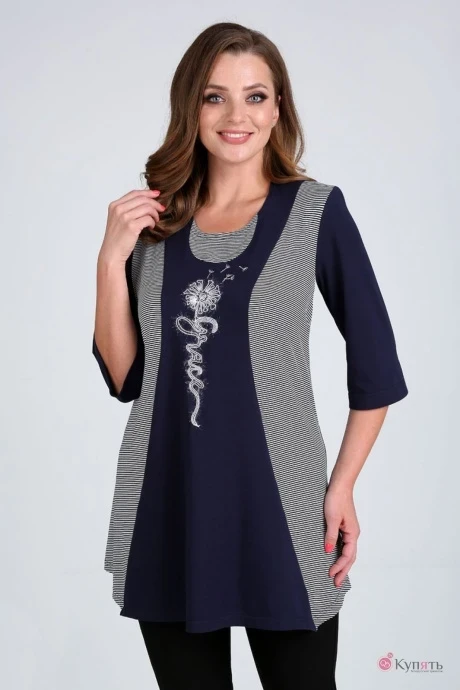 Туника Таир-Гранд 62408 т.синий. #1