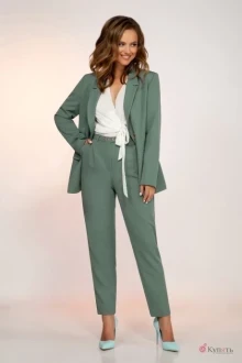 Брючный костюм DilanaVIP 1810 мятный