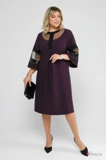 Платье УТИЛЬ Pretty 1204 баклажан