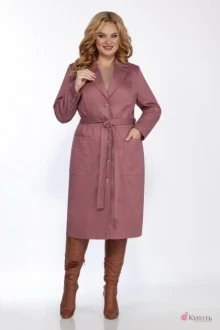 Плащ ЛаКона 1405 дымчатая роза