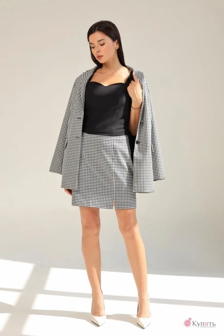 Юбочный костюм УТИЛЬ AURA of the day 9036 костюм жакет и юбка двойка #1