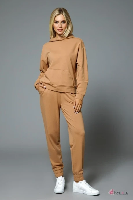 Спортивный костюм DILIA 0519 Рыжий #1