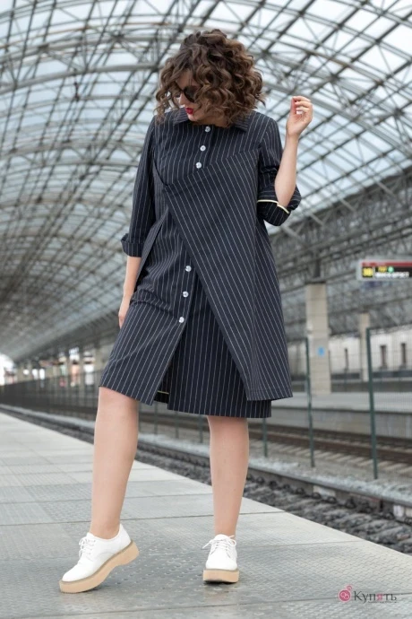 Платье Avanti 1241 графит #1