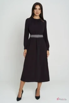 Платье ЮРС 21-702-1 черный