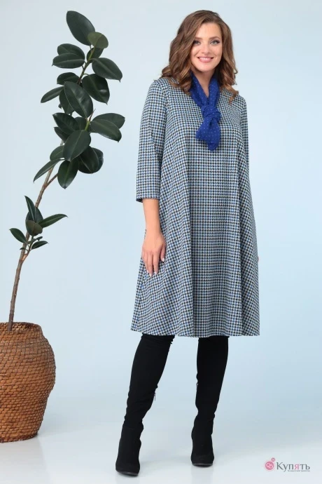 Платье Anastasia 704 +шарф #1