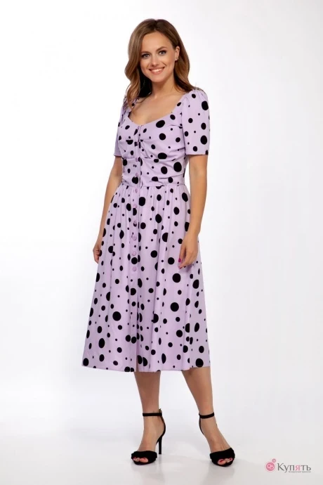 Платье *Распродажа DilanaVIP 1719/4 лаванда #1