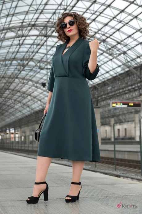 Платье Avanti 1237 изумрудный #1
