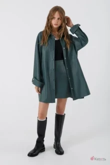 Юбочный костюм УТИЛЬ PiRS 3395 серо-зеленый/черный