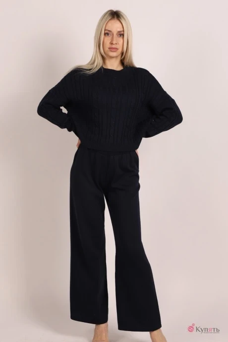 Брючный костюм *Распродажа RomGil ТЗ565 темно-синий #1