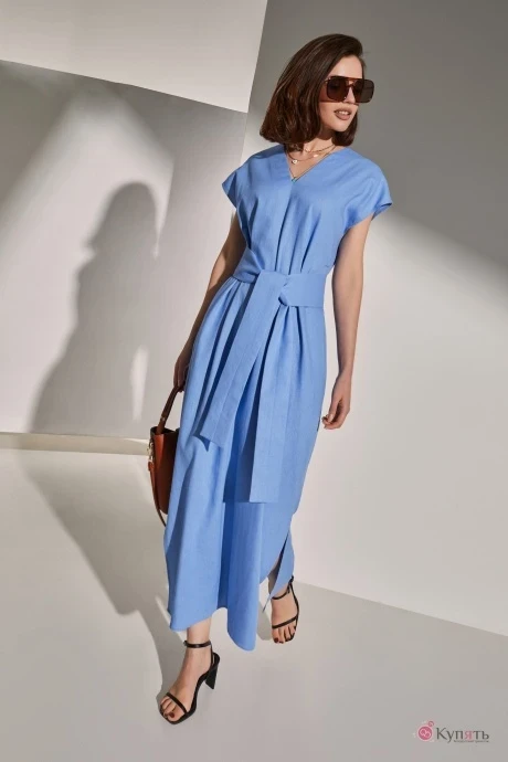 Платье *Распродажа Milmil 1050 Лима голубой #1