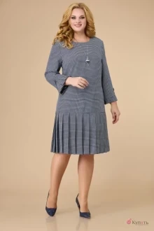 Платье Svetlana-Style 1429 синий узор