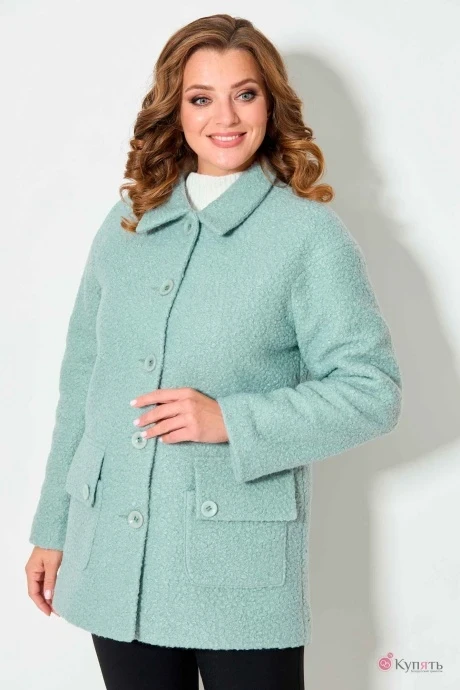 Пальто Асолия 3523 мята #1