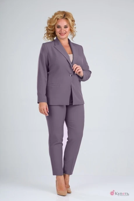 Брючный костюм Vilena Fashion 603-1 какао #1