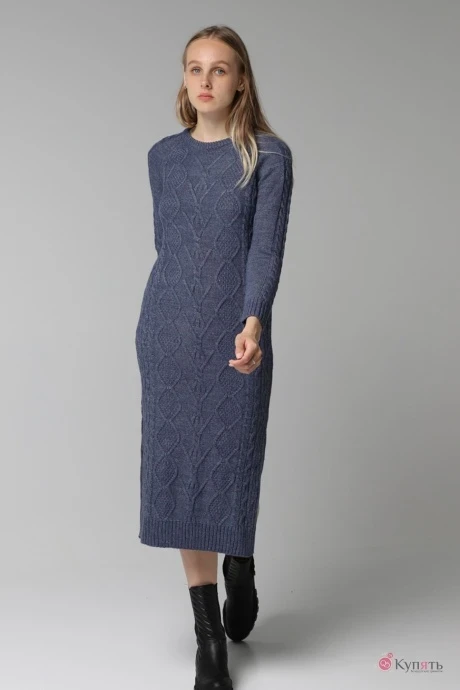 Платье Romgil ТЗ173 индиго #1