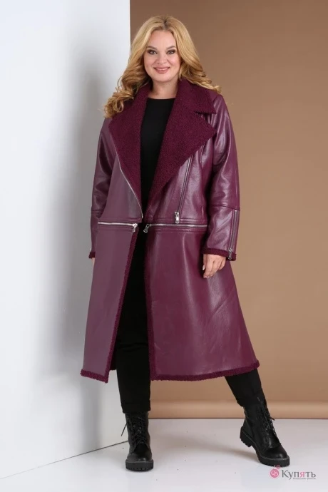 Пальто *Распродажа Celentano 1906/2 винный #1