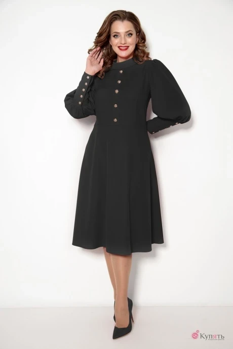 Платье Кокетка и К 888-1 черный #1