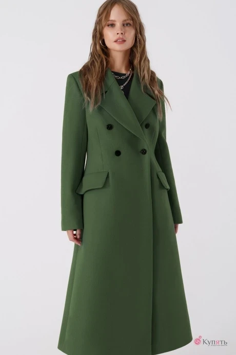 Пальто УТИЛЬ PiRS 3388 серо-зеленый #1