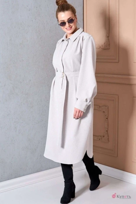 Платье SOVA 11149 бежевое #1