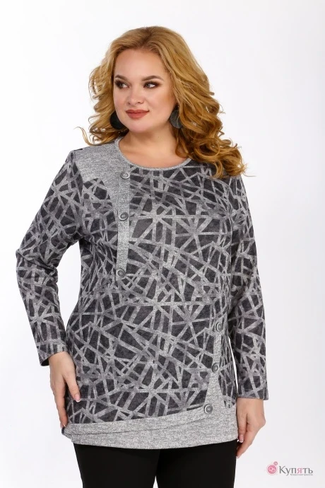 Джемпер (кофта) Emilia 446/11 Серый #1