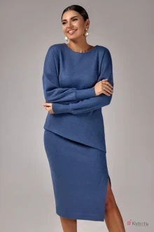 Юбочный костюм FOXY FOX 1335 индиго