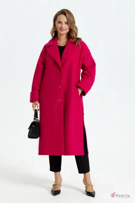 Пальто *Распродажа TEZA 246 фуксия #1