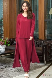 Брючный костюм Anastasia 742 тройка